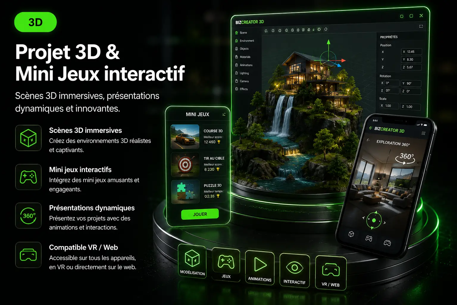 Mini Jeux BizCreator