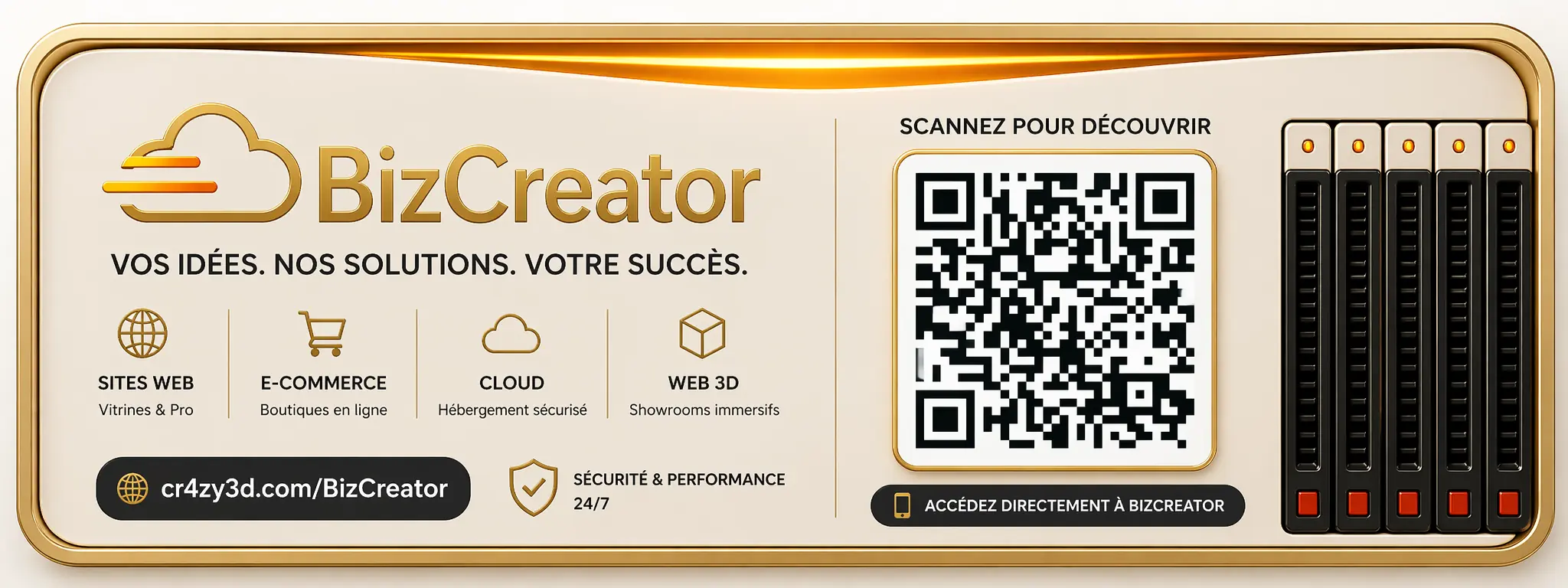 BizCreator - Création de site web, boutique et outils digitaux