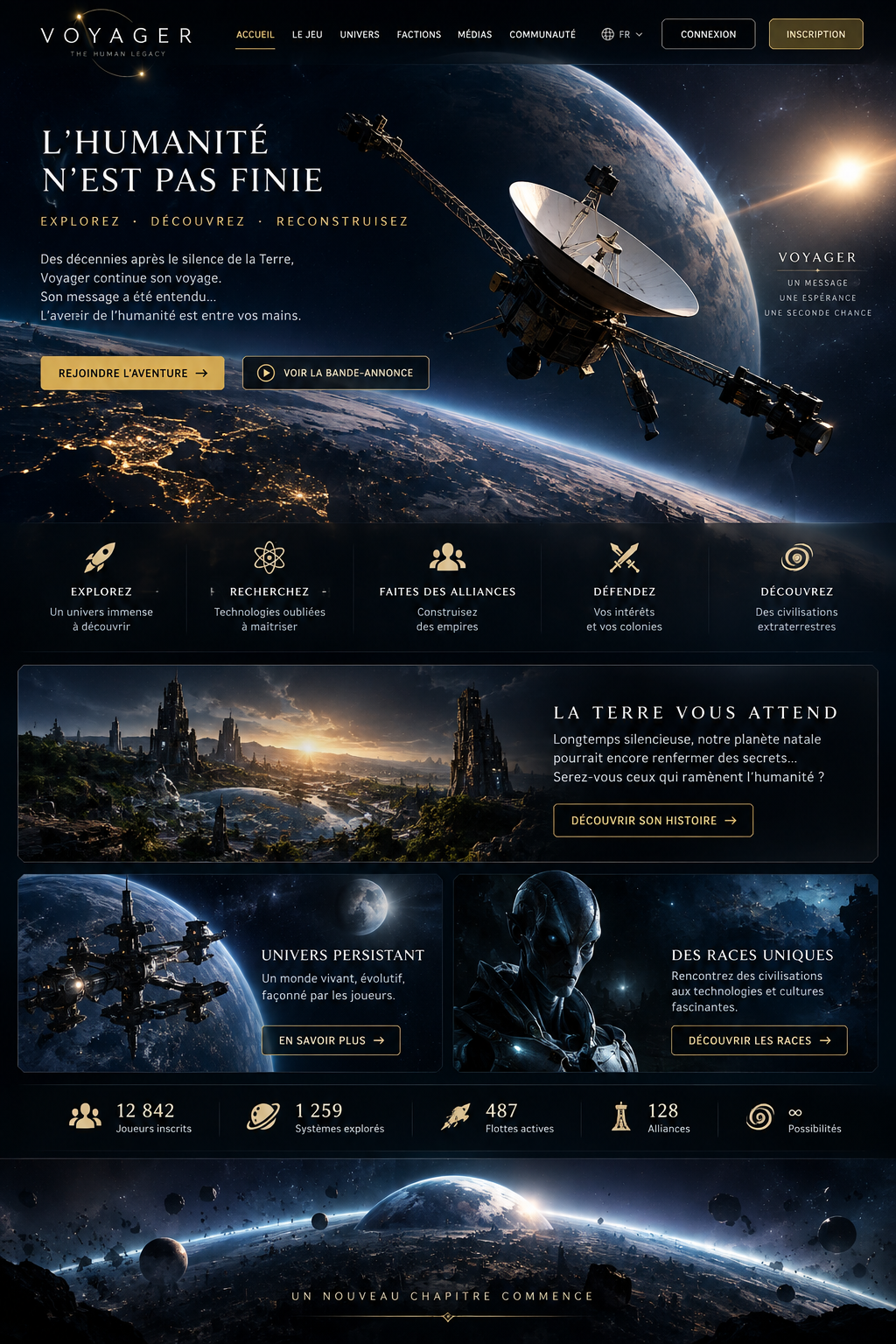 Voyager - Informations sur le but du jeu, partie 1
